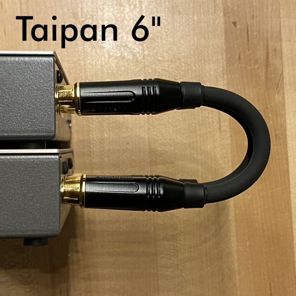 Pair of Taipan RCA Cables (6 in - 25 ft)